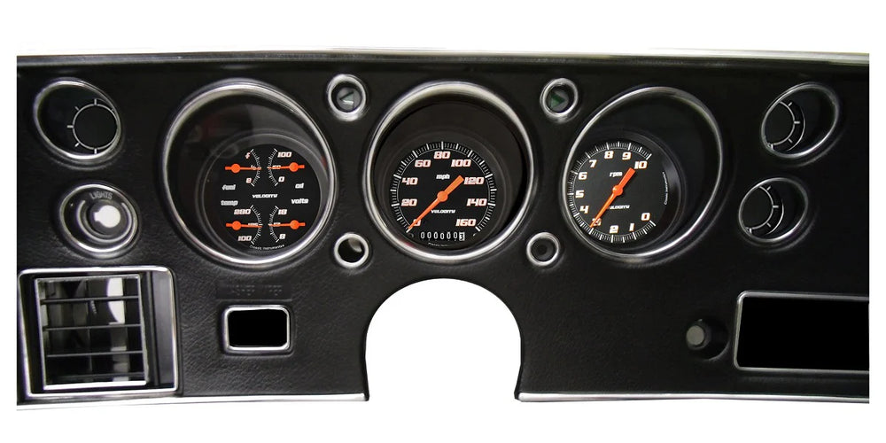 70-72 CHEVELLE VELOCITY BLACK 3-GAU