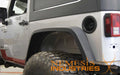 Notorious Rear Flare - Semi Gloss Black Powder Coat