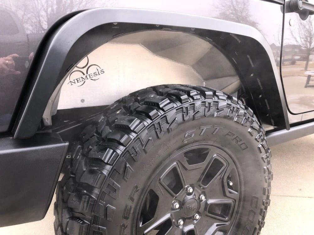 Notorious Rear Flare - Semi Gloss Black Powder Coat