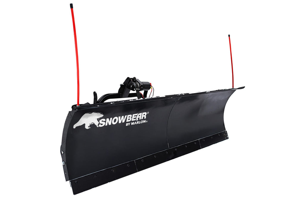 SNOWBEAR BY MARLON UNIVERSAL 88INCH X 26INCH HITCHMOUNTED WINCH DRIVEN SNOWPL