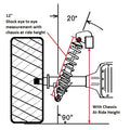 SHOCK, MOD C-O, LH PIGGYBACK 11.13