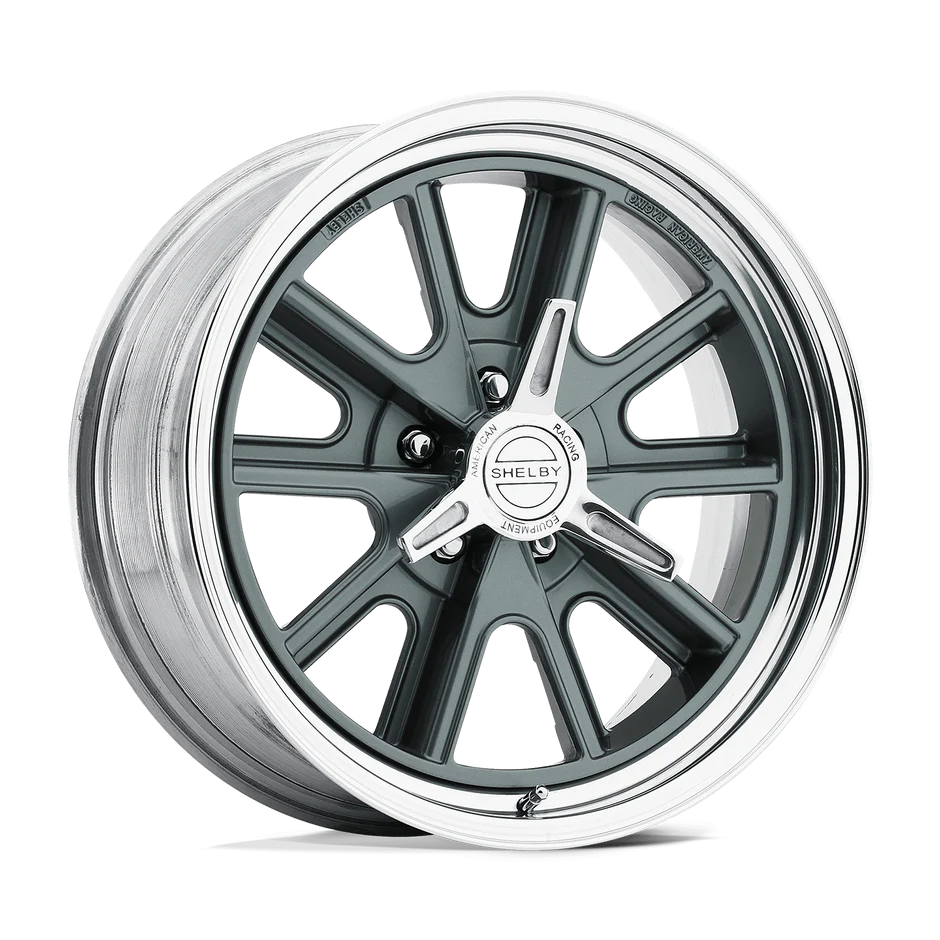 Wheel Pros American Racing Vintage VN427 COBRA 17X11 5X4.5 MG-GRY 6.0BS VN4277116560