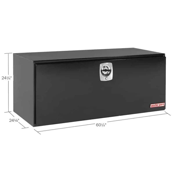 60 X 24 X 24IN UNDER BED STEEL JUMBO BOX TOOL 20.0 CU FT GLOSS BLACK FINISH