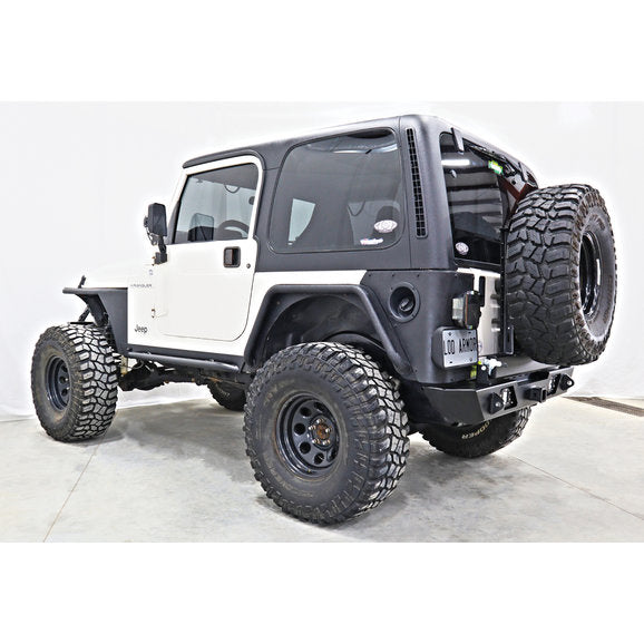TJ LJ YJ Destroyer Rear Bumper w Tire Carrier