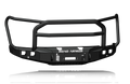 24C F150 STEALTH FRONT WINCH COMPATIBLE BUMPER LONESTAR GUARD TEXTURE BLACK