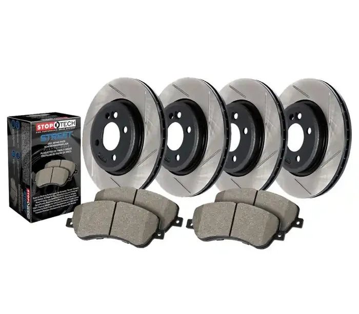 Street Axle Pack Slotted; Frt & RR