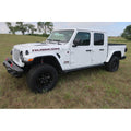 Rock Hard 4x4 Patriot Series Tube Slider Rocker Guards Flat Step Black Plate for Jeep Wrangler JL 4DR 2018 - Current [RH-90107]