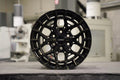 Vossen HFX-1 22x10.5 / 5x127 / ET27 / Deep / 71.5 CB - Gloss Black Wheel