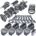 Eagle Chevy 350 3.750in Crank 5.700in I-Beam Rods -5cc Flat Top 4.060in Pistons Rotating Assembly