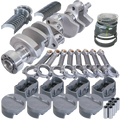 Eagle Chevy LT1 350 1Pc 3.750in Crank 6.000in I-Beam Rods -5cc 4.060in Pistons Rotating Assembly