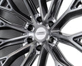 Vossen HFX-6 22x10 - 8x180 - ET-18 - Super Deep Face - 124.3 - Silver Polished Wheel