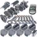 Eagle Chevy 350 3.750in Crank 6.000in I-Beam Rods -5cc Flat Top 4.060in Pistons Rotating Assembly