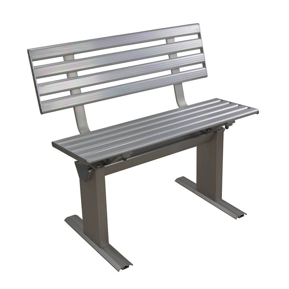 ALUMINUM BENCH 2-SEAT
