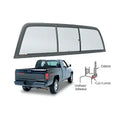ENCAPSULATED(GLUEIN) MANUAL 3 GLASS SLIDER DY90072PK5 9597 RAM EXT CAB SOLAR TINT