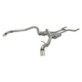 American Thunder Crossmember-Back Exhaust System Fits 1962-1967 Chevrolet Chevy Ii/Nova With V8 Engine 2.50 Inch Stainless Steel Aggressive To Moderate Sound Flowmaster
