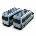 Mercedes Benz Sprinter (L3H2/170in LWB/High Roof) (2007-Current) Slimpro Van Rack Kit - by Front Runner