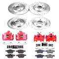 Power Stop 09-10 Mazda 3 Front & Rear Z23 Evolution Sport Brake Kit w/Calipers