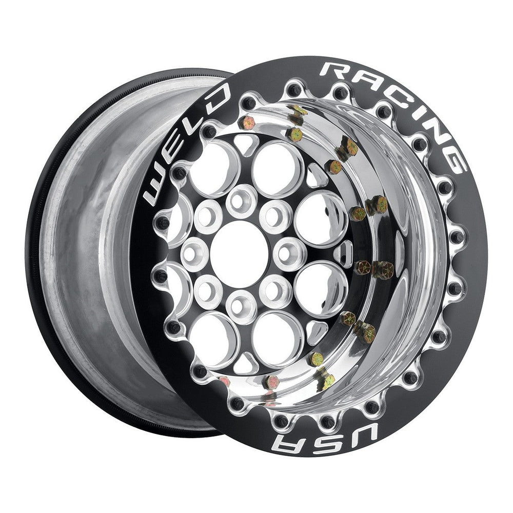 Weld Magnum Import 13x11 / 4x100mm BP / 4.25in. BS Black Wheel - Double Beadlock