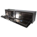 18X16X72 INCH SMOOTH ALUMINUM TOPSIDER TRUCK BOX