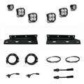 Baja Designs 21-25 Ford Raptor Squadron Sport 2.0 Fog Pocket Kit (Multi Patterns) - Clear