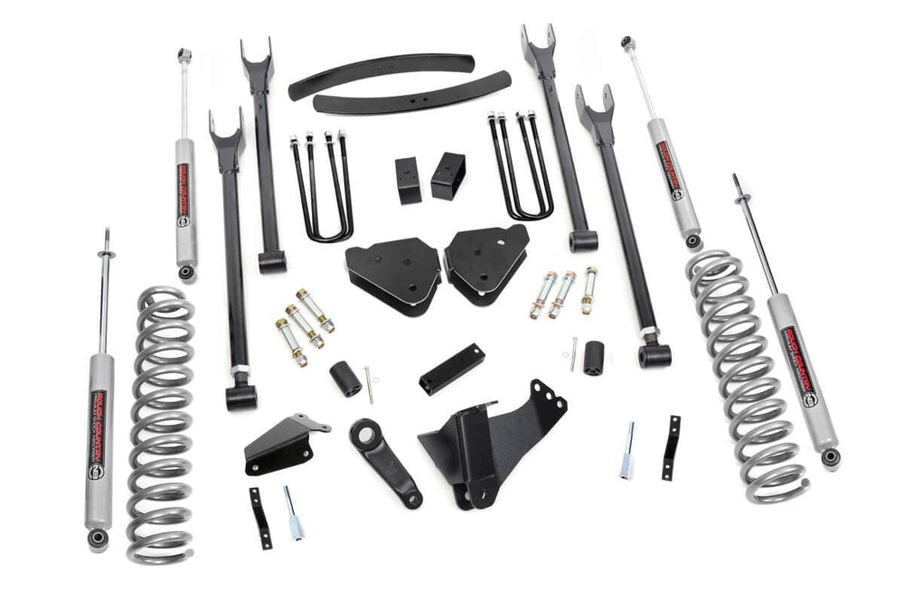 6 Inch Lift Kit Diesel Ford F-250 F-350 Super Duty 4WD (2005-2007)