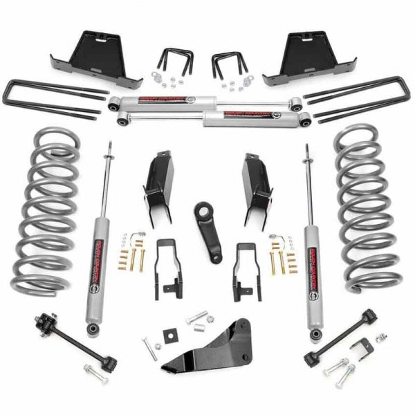 5 Inch Lift Kit Diesel Dodge 2500 Mega Cab 4WD (2008)
