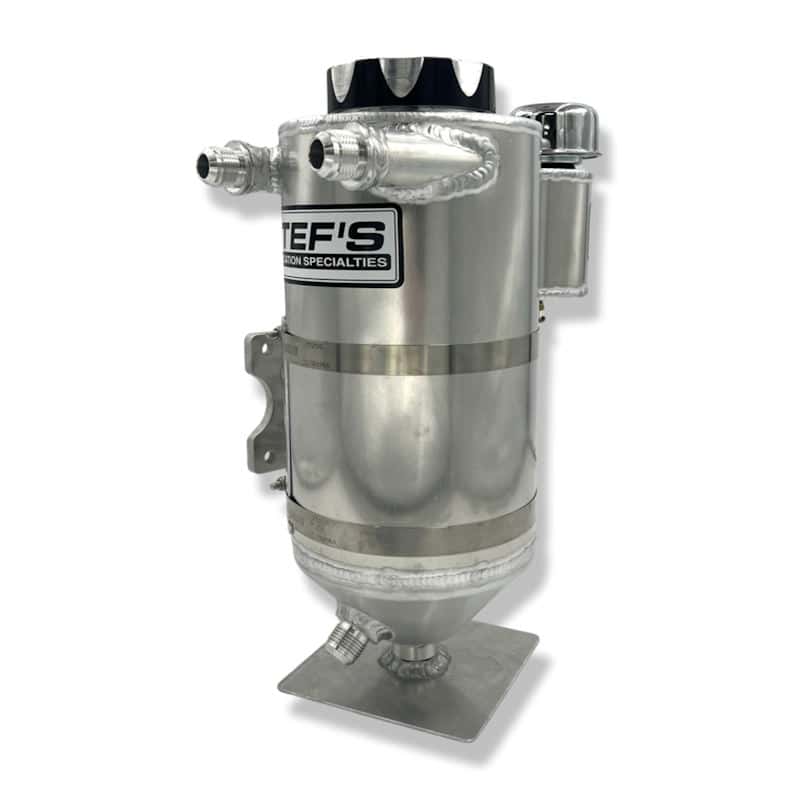 Drag Race Alum. D/S Tank 6qt. 7in Dia.x 14-3/4in