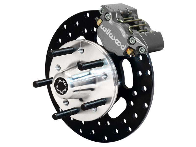 Wilwood Dynalite Single Front Drag Kit Drilled Rotor Chassis Eng. Strut