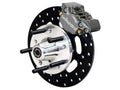 Wilwood Dynalite Single Front Drag Kit Drilled Rotor Chassis Eng. Strut