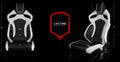 Braum Orue Series Sport Seats - Red Diamond (Red Stitching) - BRR6-RDBS