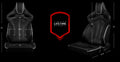 Braum Orue Series Sport Seats - Red Diamond (Red Stitching) - BRR6-RDBS