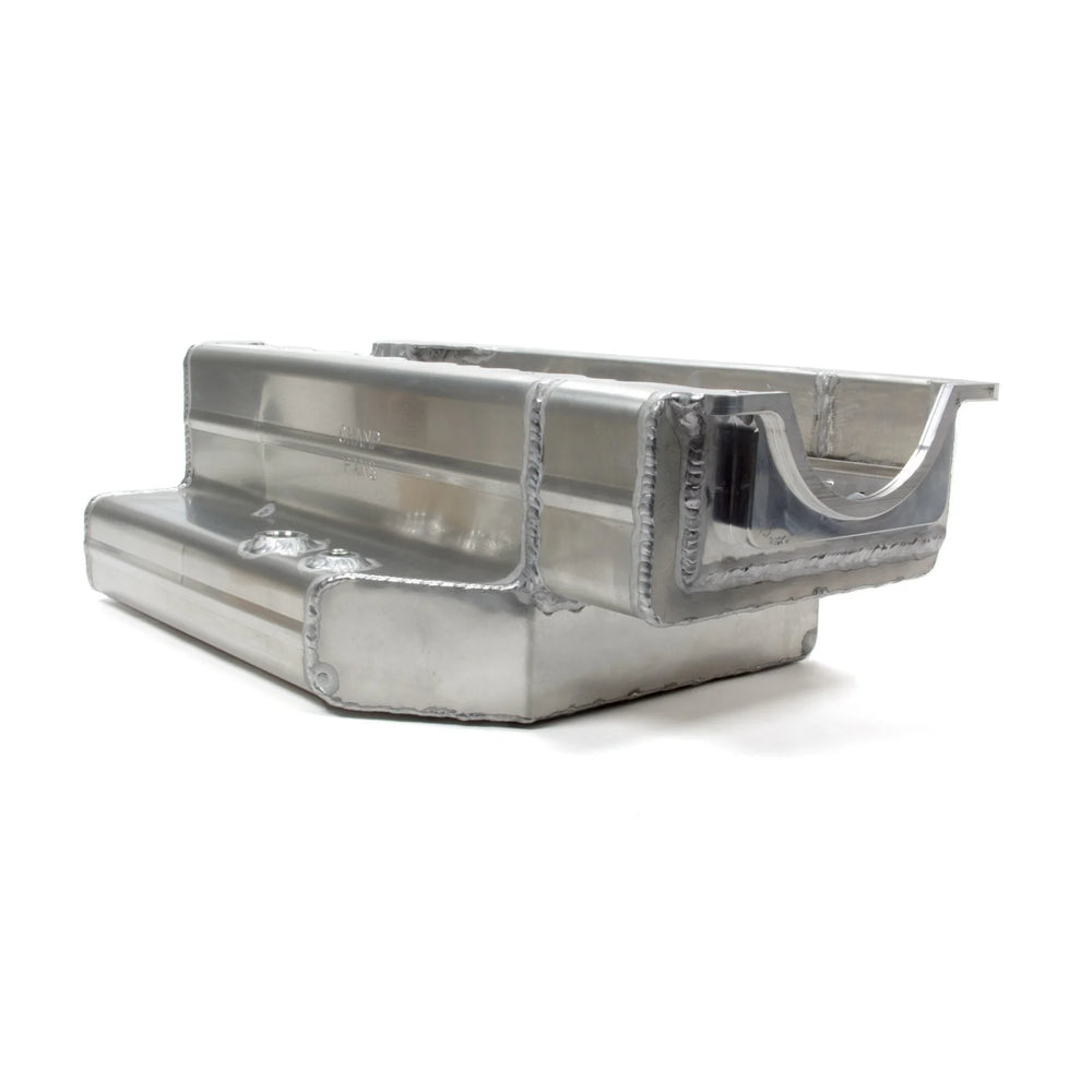 SBC Alm Oil Pan 9.5qts 7in Deep w/Kickout