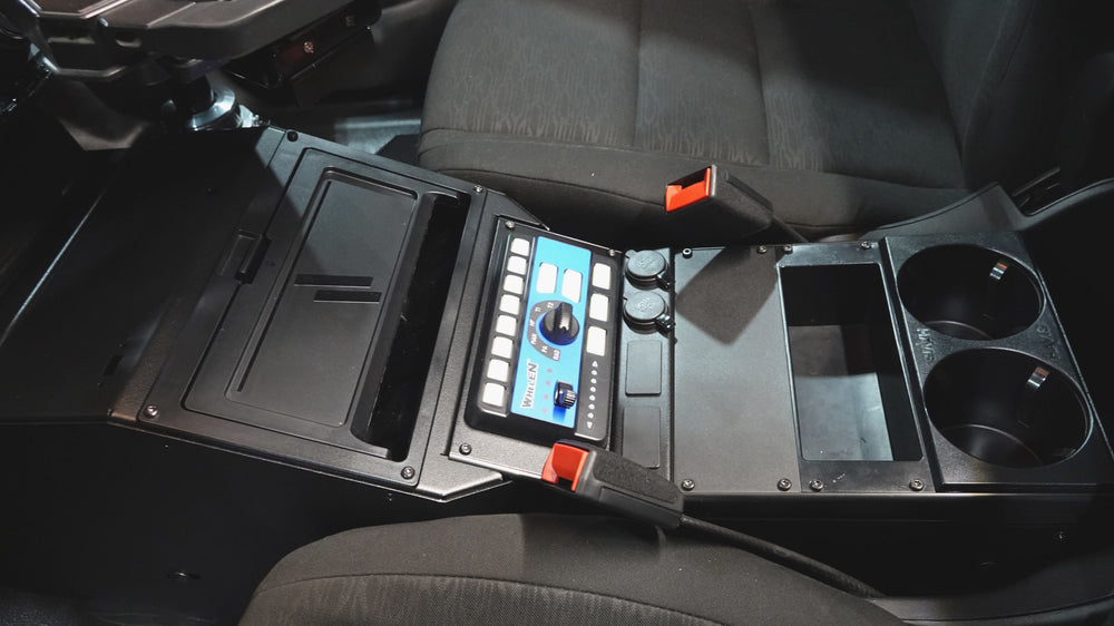 VEHICLE-SPECIFIC 14' ANGLED CONSOLE