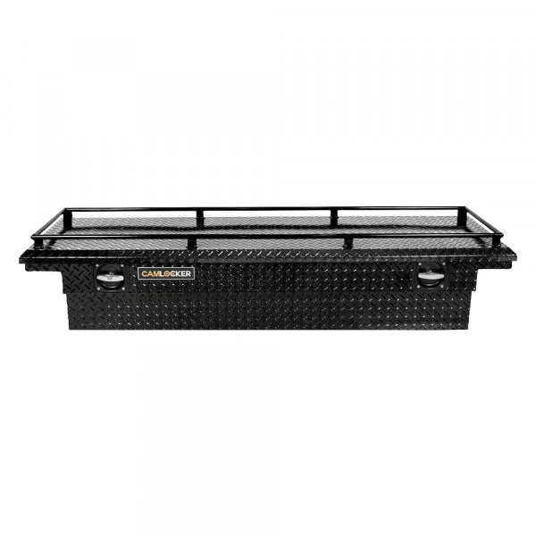 CAM 60IN CROSSOVER 18IN SLIM LOW PROFILE NOTHCED GLOSS BLACK W/RAIL