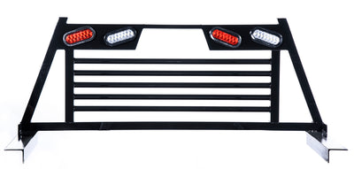 9916 F250/F350/F450/F550 SD 8FT LWB HEADACHE RACK NONLGHTD OPN WINDOW TOOLBO