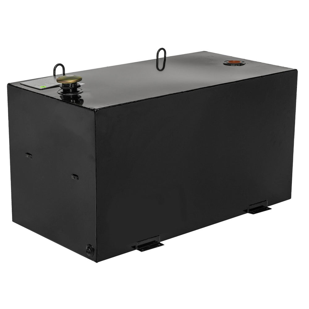 JOBOX 100 GAL RECTANGULAR STEEL TRANSFER TANK BLACK