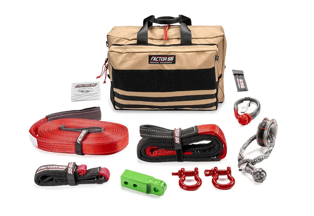 SAWTOOTH WINCH ACCESSORY KIT (SILVER HITCHLINK AND LARGE BAG)