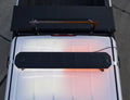 48 INCH AMBER/CLEAR LED LIGHT BAR WITH WIRELESS CONTROLLER
