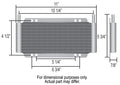 9 ROW SERIES 8000 PLATE & FIN POWER STEERING COOLER KIT
