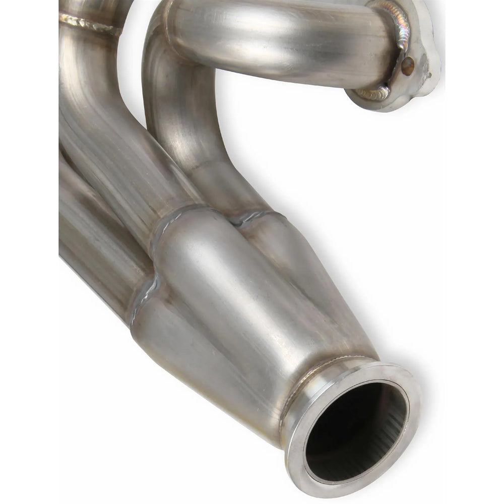 Small Block Chevy Turbo Headers Natural Finish Small Block Chevy Turbo Header (Up And Forward) 304SS 1-3/4 Inch 2-1/2 Inch Collector Natural Finish FlowTech