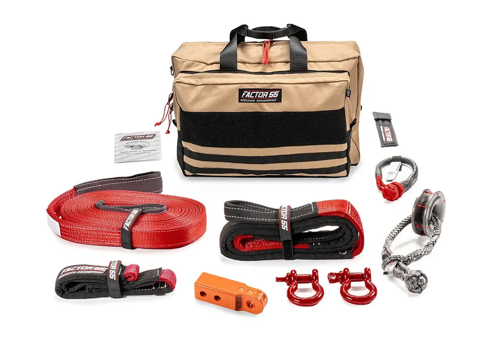 SAWTOOTH WINCH ACCESSORY KIT (RED HITCHLINK AND LARGE BAG)