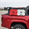 Cali Raised Overland Bed Rack For 2024+ Toyota Tacoma - Long Bed Mid Height Rack