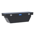 69" SINGLE LID DEEP ANGLED MAT BLK