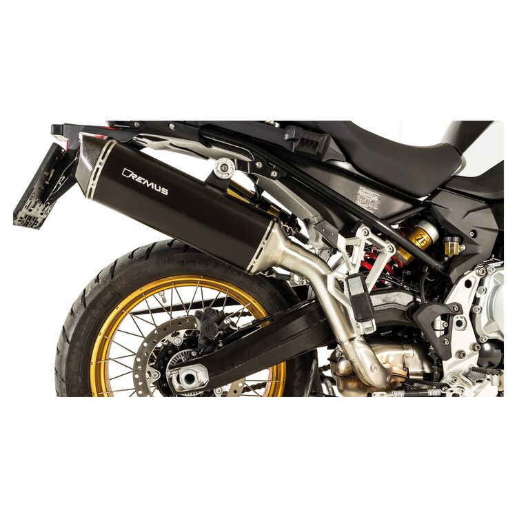 Remus black slip-on exhaust