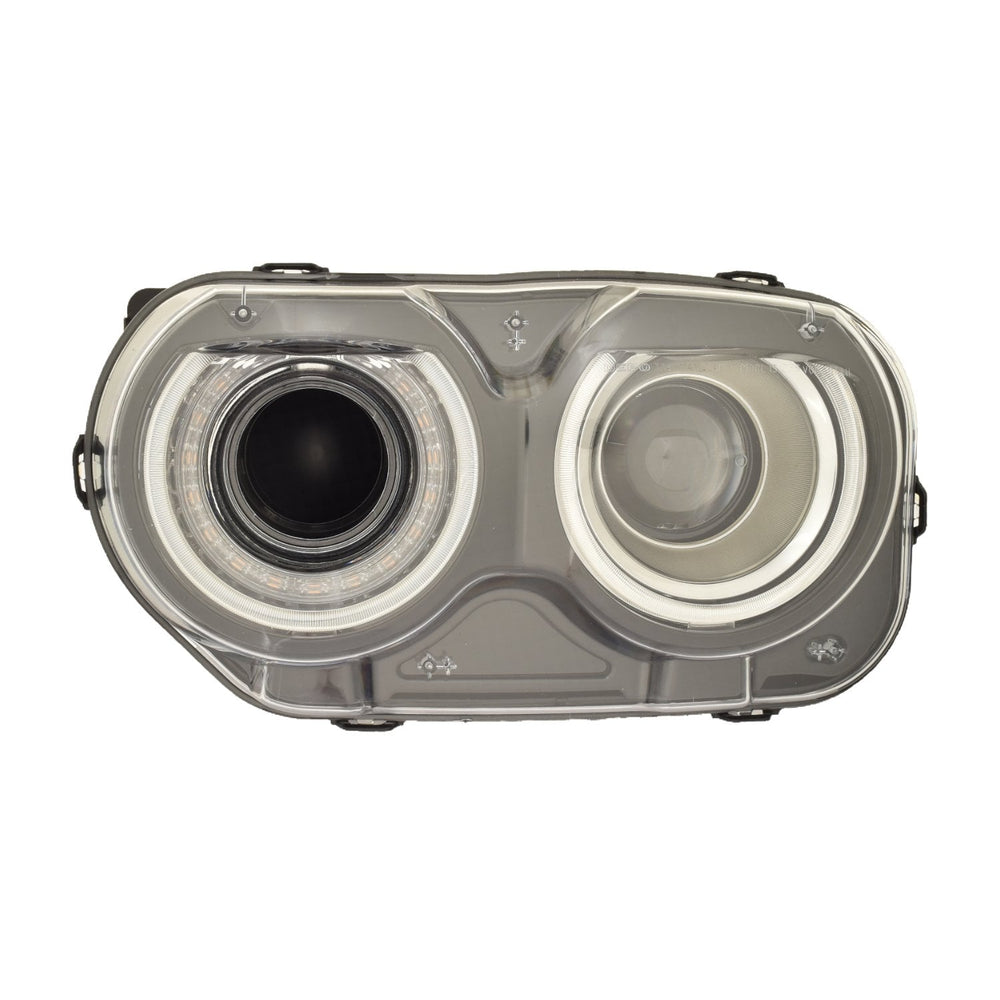 CAPA DG CHALNGR 1522 HEADLIGHT ASSY HID TYPE W/LED ACCENTS W/AIR DUCTS TYPE 1 W/O LOGO LH CA