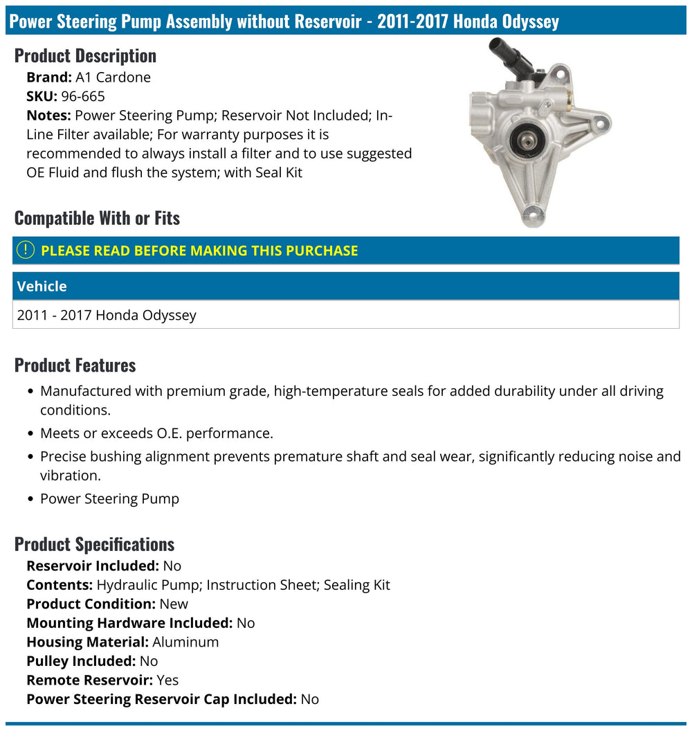 NEW HYD STEERING PUMPS