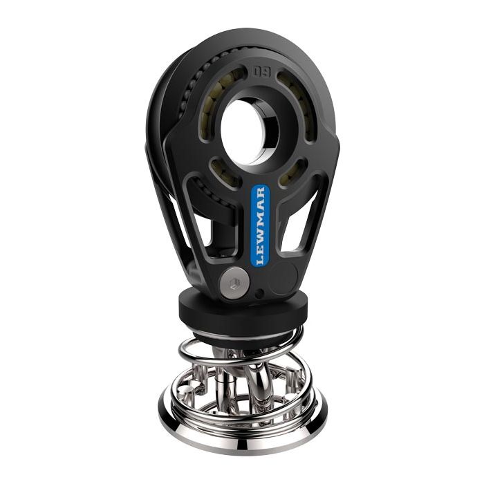 80MM HL SINGLE W/SNAP BLACK
