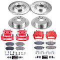 Power Stop 12-16 Subaru Impreza Front & Rear Z23 Evolution Sport Brake Kit w/Calipers