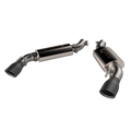 Quick Time black axle-back exhaust