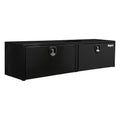 18X18X72 INCH BLACK STEEL UNDERBODY TRUCK BOX WITH 3POINT LATCH